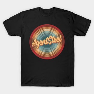 Agent Steel Vintage Circle T-Shirt